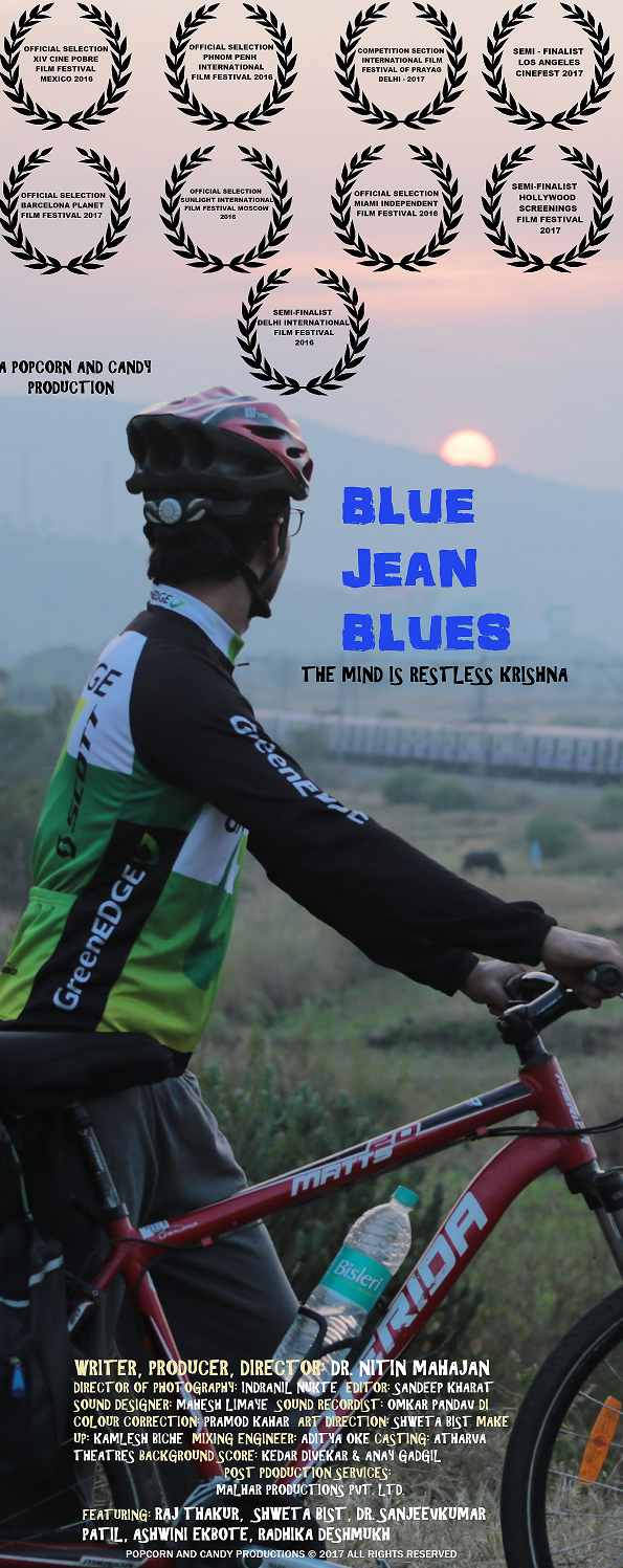 Blue Jeans Blues Marathi Movie Poster
