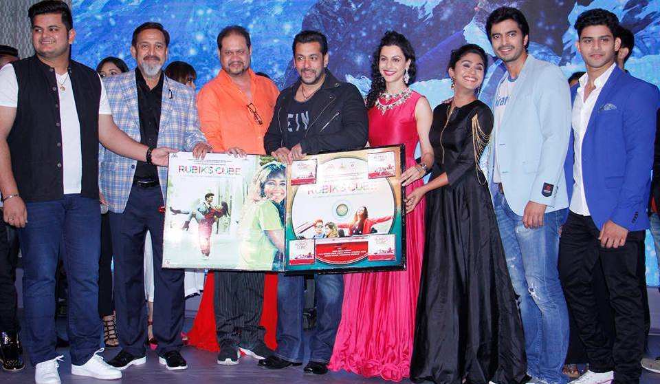 Exclusive Grand Music Launch Rubiks Cube Marathi Movie in salman khan