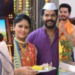 Zee Marathi Serial Stars Celebrate Gudhi Padawa