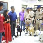 Sai Showed Her Love Towards Service Dogs