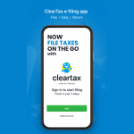 ClearTax e-filing app launch-1