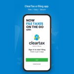 ClearTax e-filing app launch-1…